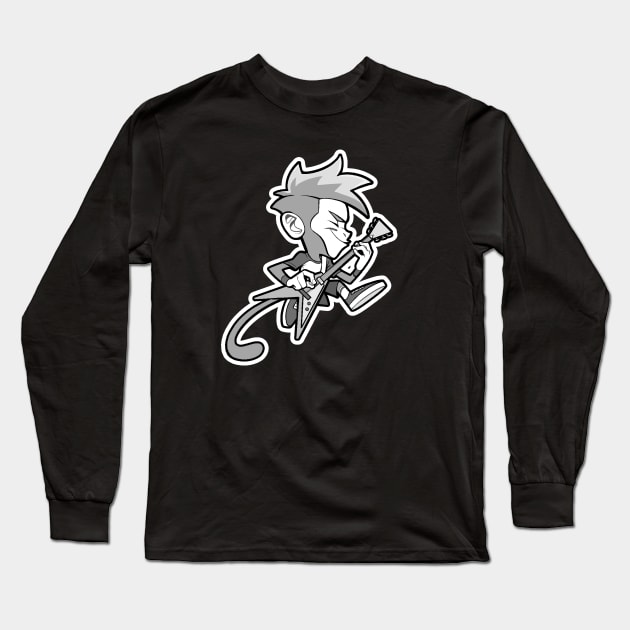 MUNKEE WRENCH POP PUNK RAYO Long Sleeve T-Shirt by RAYO